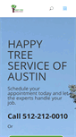 Mobile Screenshot of happytreeserviceofaustin.com